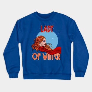 Lady of Winter Crewneck Sweatshirt